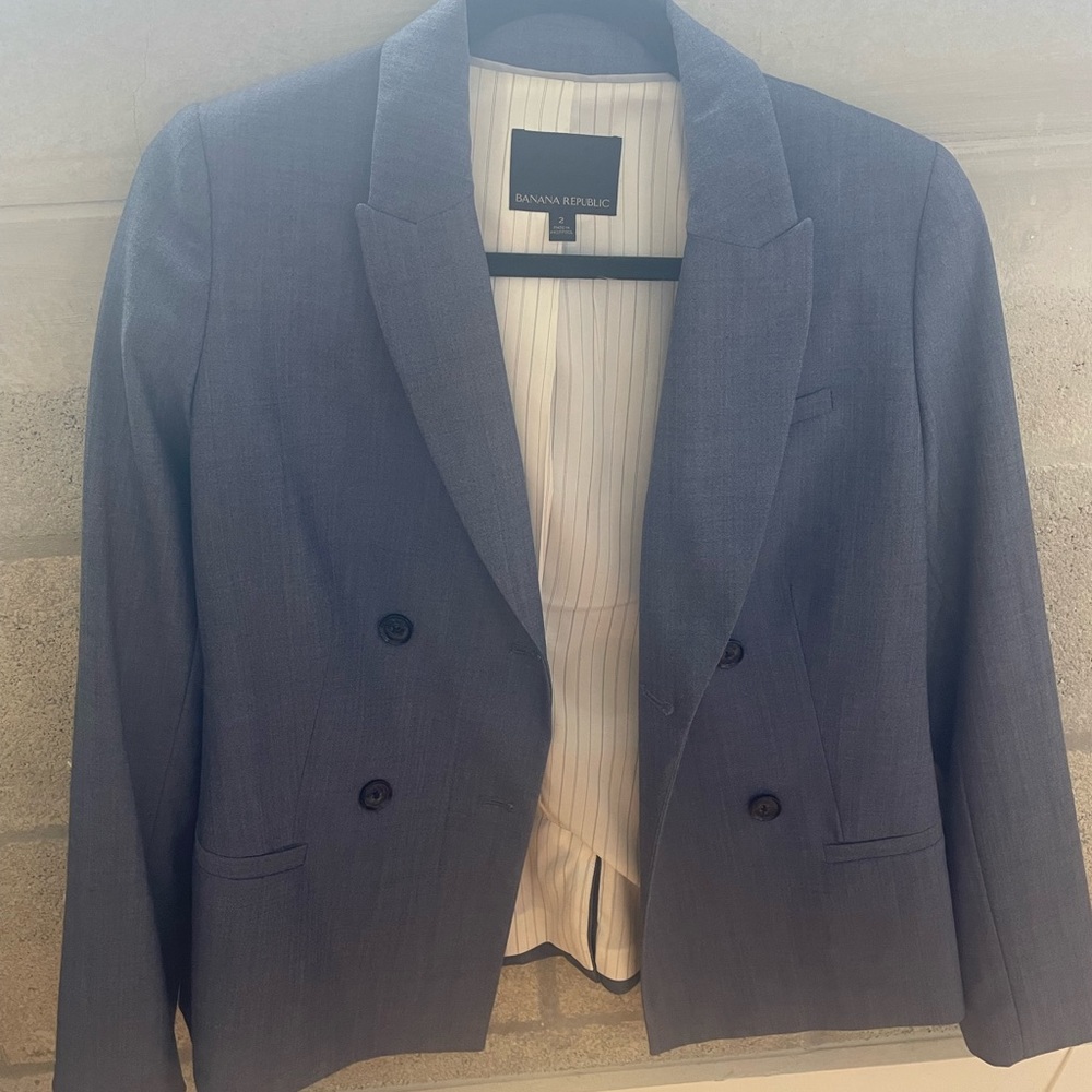 Banana republic blue blazer